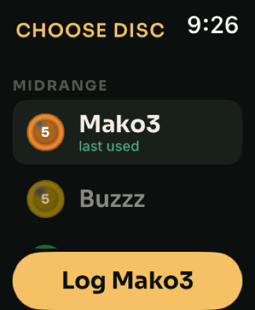 Pick your disc