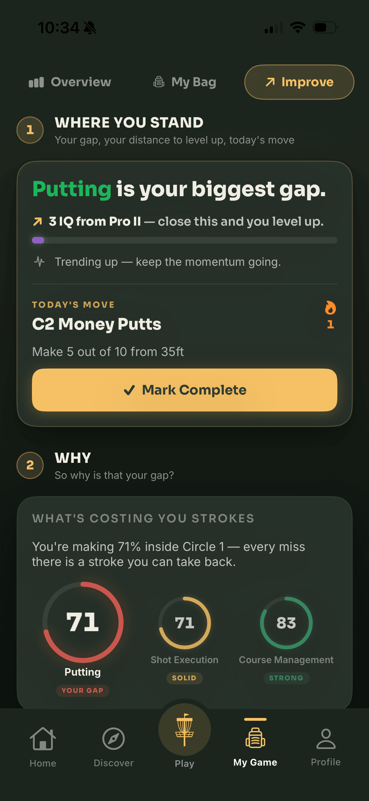A coaching plan, not just numbers